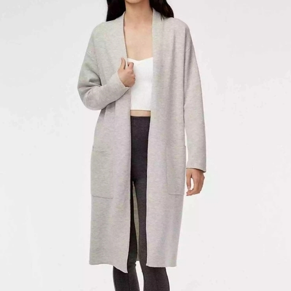 Aritzia Babaton Lance Wool Blend Longline Cardigan, XS - Picture 1 of 15